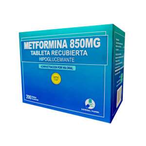 METFORMINA 850 MG - UNIVERSAL