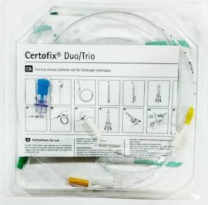 CERTOFIX DUO S 720 UNIDAD CATETER VENOSO CENTRAL