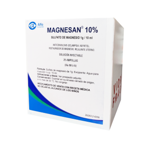 MAGNESAN INYECTABLES X 10 ML AMP.