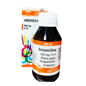 AMOXICILINA 500 MG SUSPENSIÓN - DELTA