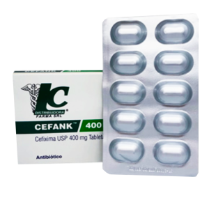 CEFIXIMA 400 MG - LC FARMA
