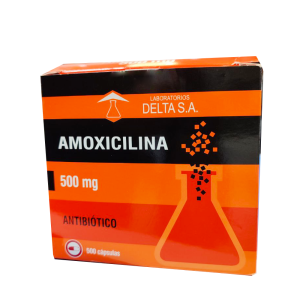 AMOXICILINA 500 MG X CAPSULAS DELTA