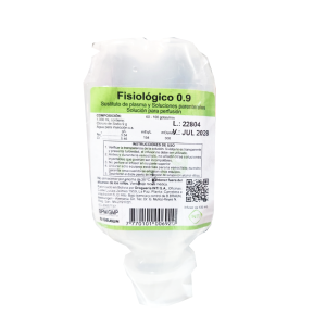 FISIOLOGICO 0.9 SOL. DE INFUSIÓN X 100 ML INTI