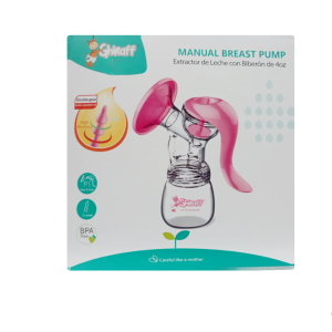 EXTRACTOR DE LECHE CON BIBERON DE 4OZ GHIRAFF