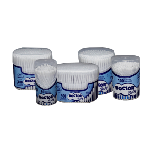 COTONETES/BASTONCILLOS DE ALGODON X 200 DOCTOR BABY