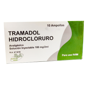 TRAMADOL 100 MG X  AMPOLLA MERIT