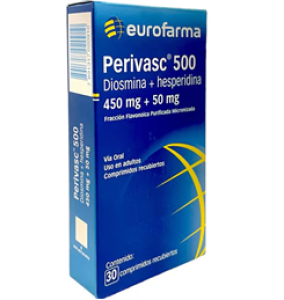 PERIVASC 500MG X COMPRIMIDO - EUROFARMA