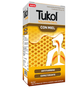TUKOL SOLUCION ORAL CON MIEL X 120 ML
