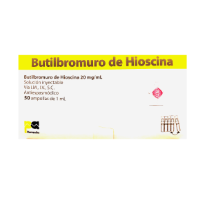 BUTILBROMURO DE HIOSCINA 20MG/ML X AMPOLLA - (PH)