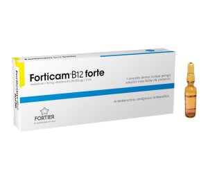 FORTICAM B12 FORTE + JERINGA X AMPOLLA COFAR
