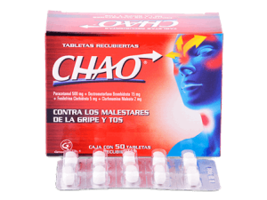 CHAO X TABLETA RECUBIERTA