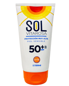 SOL VITAROSA PIEL SENSIBLE SPF 50+ X 150 ML