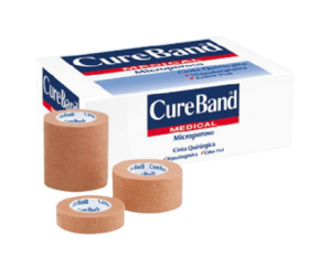CURE BAND MICROPORE 1 PULG X UNIDAD