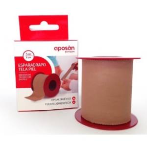 TELA ADHESIVA 7.5CM X 5 M COLOR PIEL