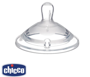 TETINA ANTI SINGHIOZZO CHICCO SILICONADO FISIOLOGICA BOCA ANCHA