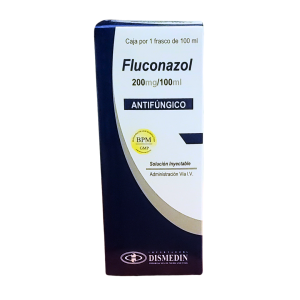 FLUCONAZOL 200 MG X SOL. INY. 100 ML  DISMEDIN