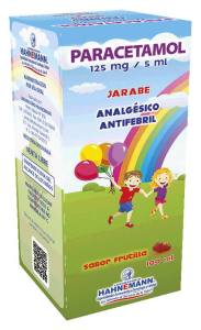 PARACETAMOL 125MG/5ML JARABE X 100 ML HAHNEMANN