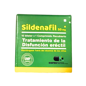SILDENAFIL 50MG X COMPRIMIDO DISPROFARMA