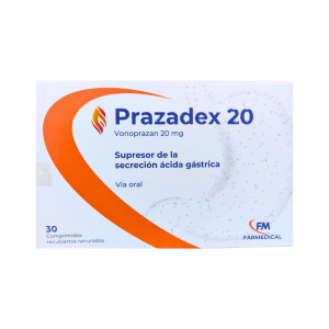 PRAZADEX 20 MG X COMPRIMIDO RECUB.