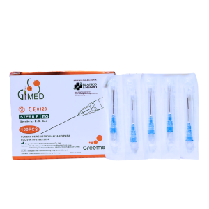 AGUJA 22 G X 1/2 GIMED B&N X UNIDAD