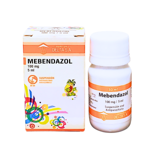 MEBENDAZOL 100MG/5ML SUSP. X 30 ML