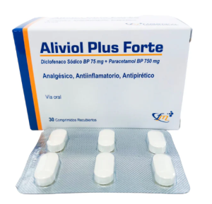 ALIVIOL PLUS FORTE 75 MG/7500 MG X COMP. RECUB.
