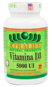 XTRALIFE VITAMINA D3 5000 UI