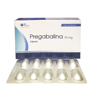 PREGABALINA 75MG - QM PHARMA