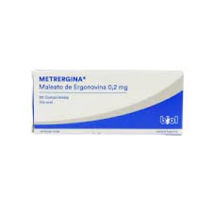 METRERGINA 0.2 MG X COMPRIMIDO