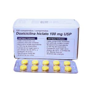 DOXICICLINA HICLATO 100 MG X COMP. - IDA