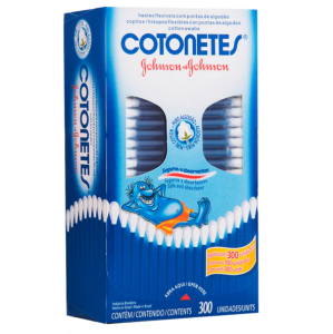 COTONETE DE CAJA X 300 UNID.- JOHNSON & JOHNSON