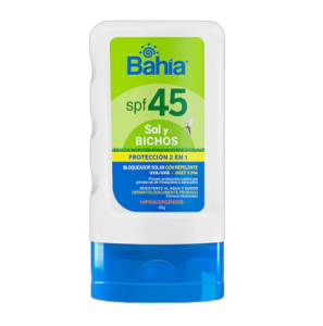 BAHIA BLOQUEADOR SOLAR CON REPELENTE SPF 45 X 60 G