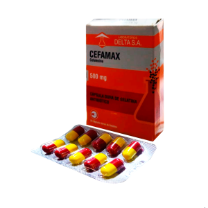 CEFAMAX 500 MG. X CAPSULA