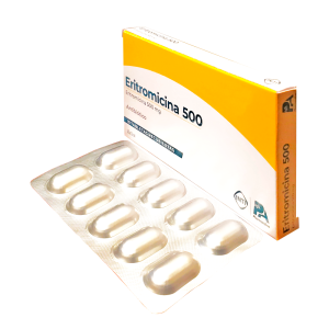 ERITROMICINA 500 MG X TABLETA RECUB - (PH)