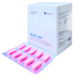 IBUSEC (IBUPROFENO) 800 MG - UNICURE