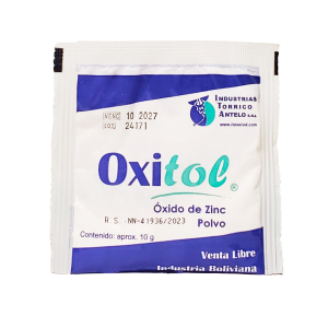 OXITOL X SOBRE OXIDO DE ZINC