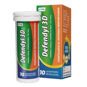 DEFENDYL 3D X 10 COMP. EFERV.