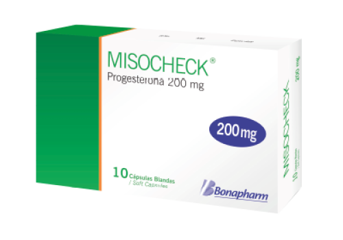 MISOCHECK (PROGESTERONA) 200 MG X CAPSULA BLANDA