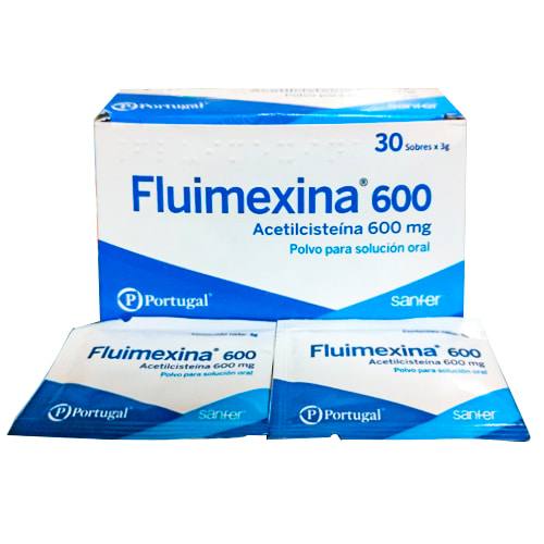 FLUIMEXINA 600MG X SOBRE PORTUGAL
