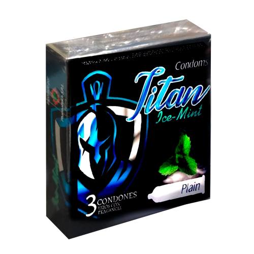PRESERVATICO TITAN ICE MINT X CAJA
