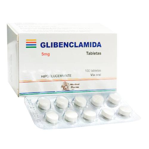 GLIBENCLAMIDA 5 MG X TABLETA - MHEDICAL PHARMA