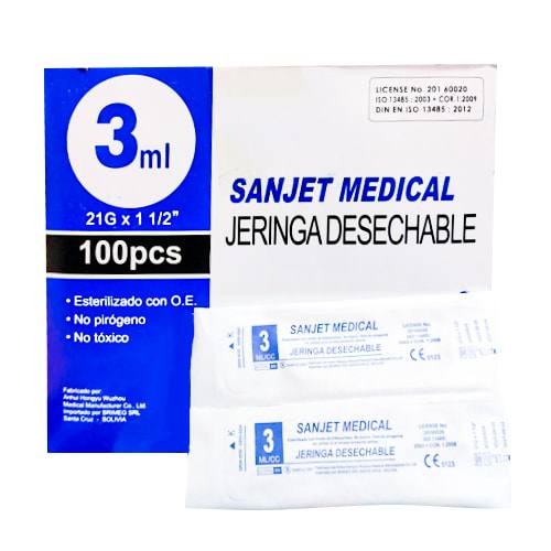 JERINGA 3 ML  SANJET