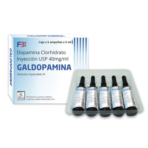 GALDOPAMINA DOPAMINA 40MG/ML X AMPOLLA