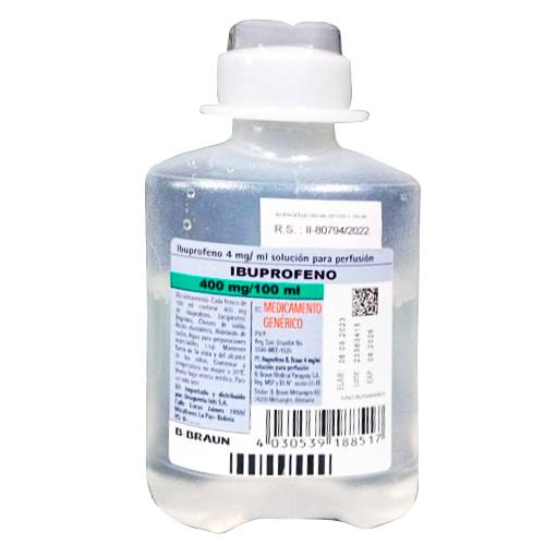 IBUPROFENO 400 MG X 100ML - BRAUN