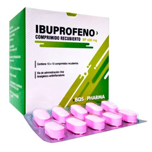 IBUPROFENO 600 MG X COMP. RECUB. - BQS