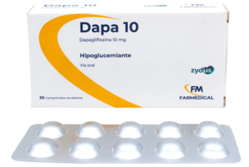 DAPA 10 MG X COMP. RECUB.