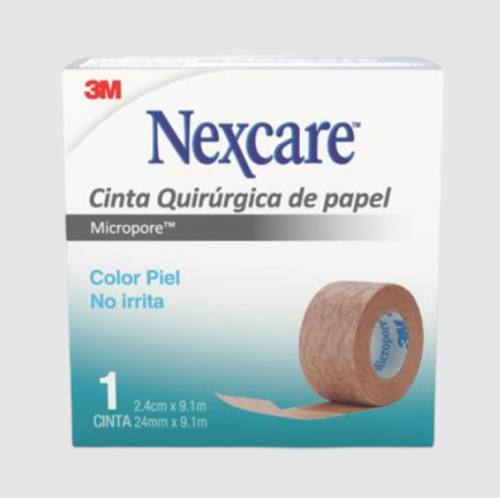 NEXCARE  MICROPORE PIEL 2.4X9.1 ENV X 1
