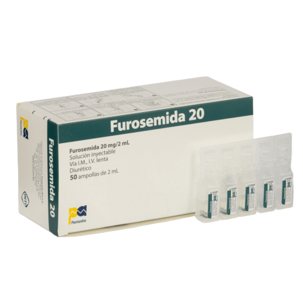 FUROSEMIDA 20 MG/2ML AMPOLLA - (PH)