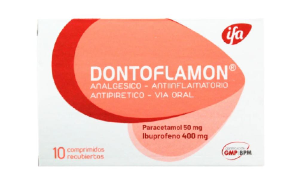 DONTOFLAMON 325MG/400MG  X COMP. RECUB.