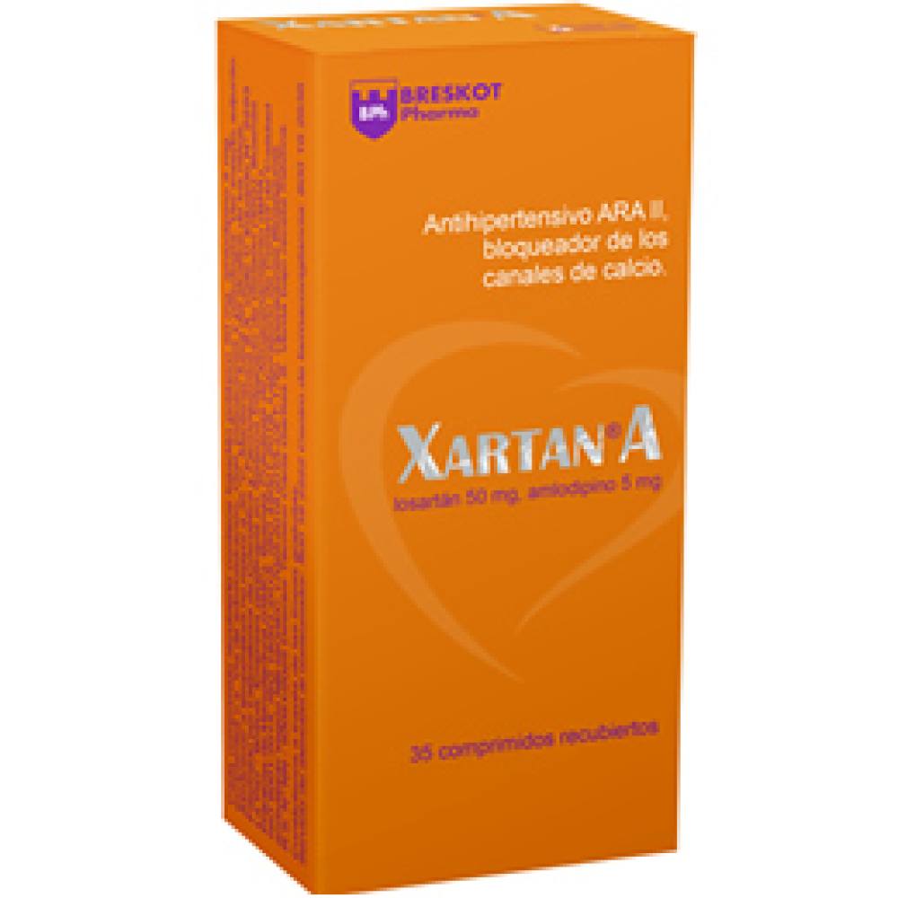 XARTAN A 50MG/5MG X COMP. RECUB.